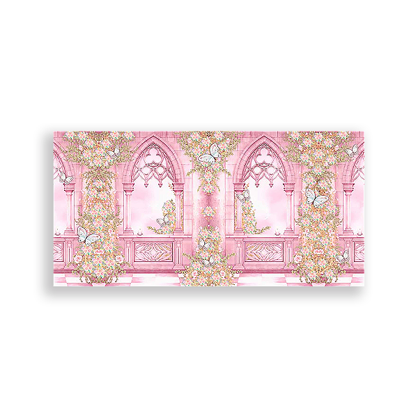 Painel Retangular - Jardim Encantado - Sublimado 3D