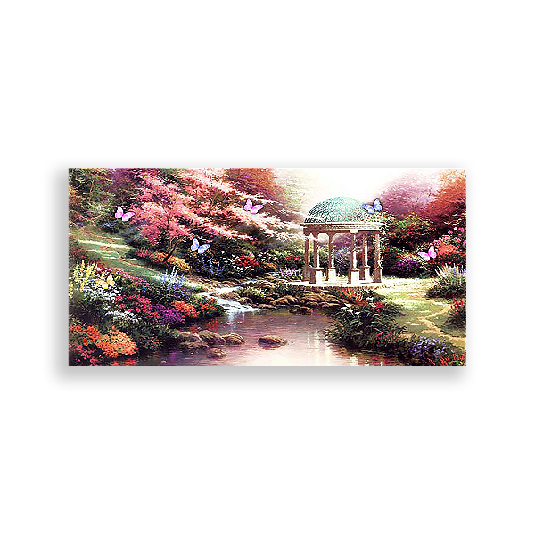 Painel Retangular - Jardim Encantado - Sublimado 3D