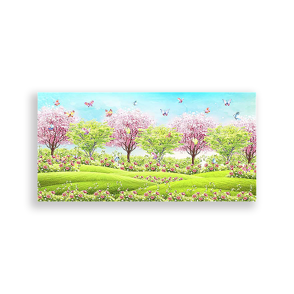 Painel Retangular - Jardim Encantado - Sublimado 3D