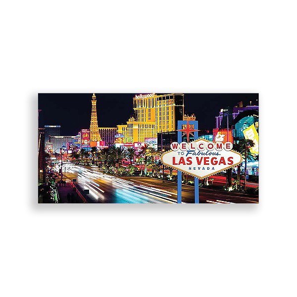 Painel Retangular - Las Vegas - Sublimado 3D