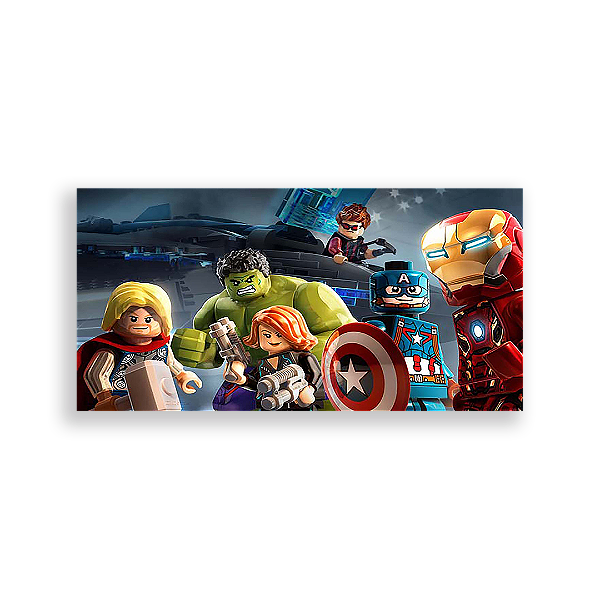 Painel Retangular - Lego - Sublimado 3D