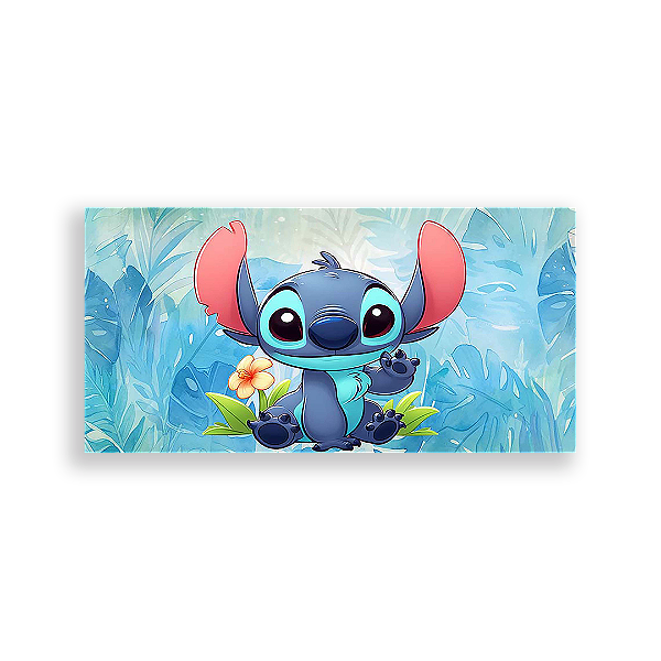 Painel Retangular - Lilo E Stitch - Sublimado 3D