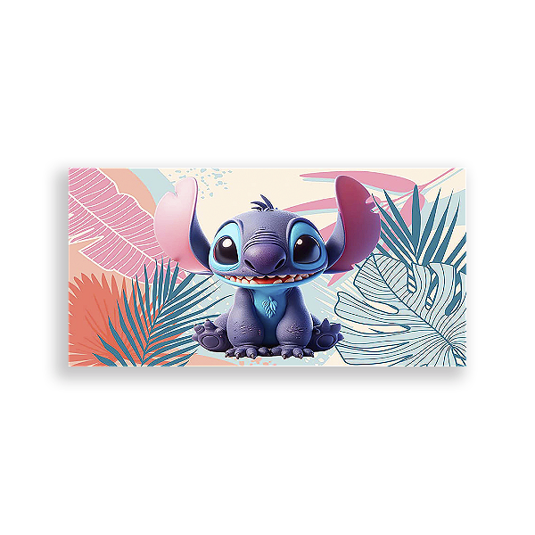Painel Retangular - Lilo E Stitch - Sublimado 3D