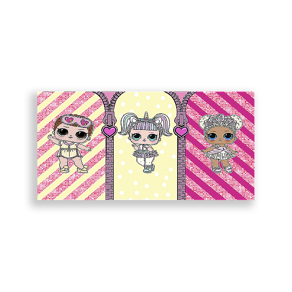 Painel Retangular - Lol Surprise - Sublimado 3D