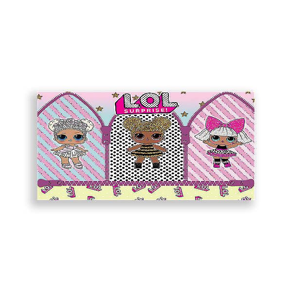 Painel Retangular - Lol Surprise - Sublimado 3D
