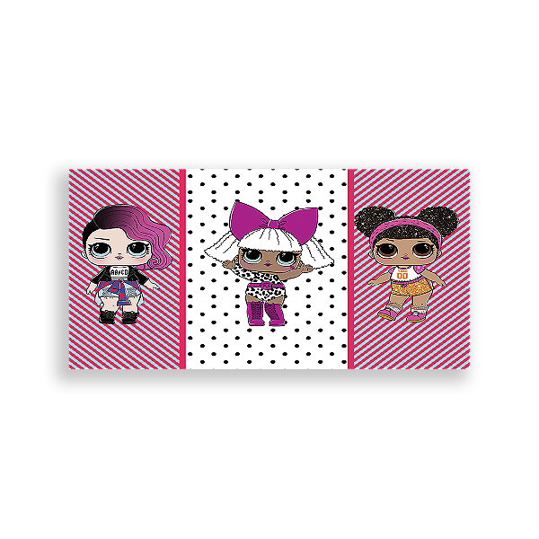Painel Retangular - Lol Surprise - Sublimado 3D