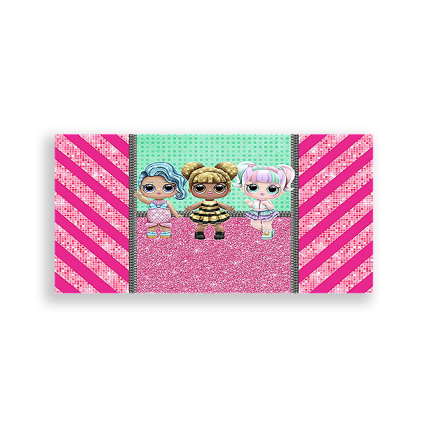 Painel Retangular - Lol Surprise - Sublimado 3D