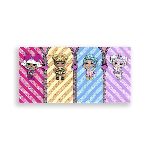 Painel Retangular - Lol Surprise - Sublimado 3D