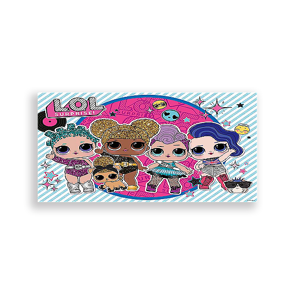 Painel Retangular - Lol Surprise - Sublimado 3D