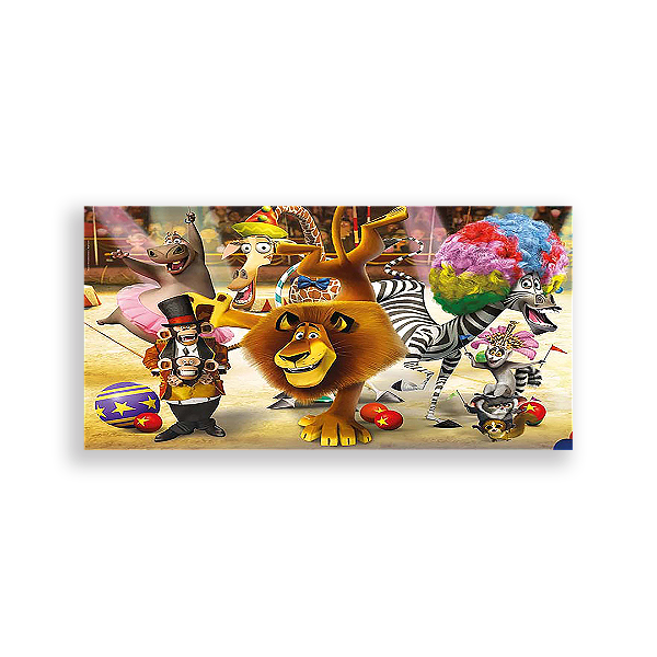 Painel Retangular - Madagascar - Sublimado 3D