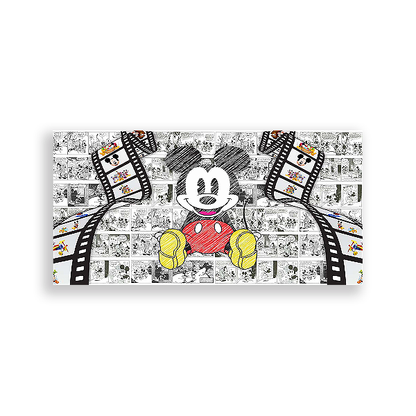 Painel Retangular - Mickey Mouse - Sublimado 3D