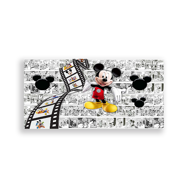 Painel Retangular - Mickey Mouse - Sublimado 3D