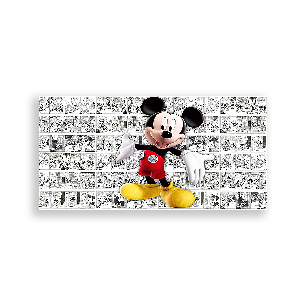 Painel Retangular - Mickey Mouse - Sublimado 3D