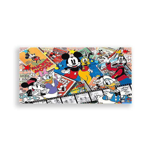 Painel Retangular - Mickey Mouse - Sublimado 3D