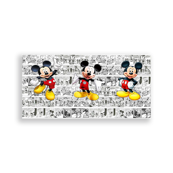 Painel Retangular - Mickey Mouse - Sublimado 3D