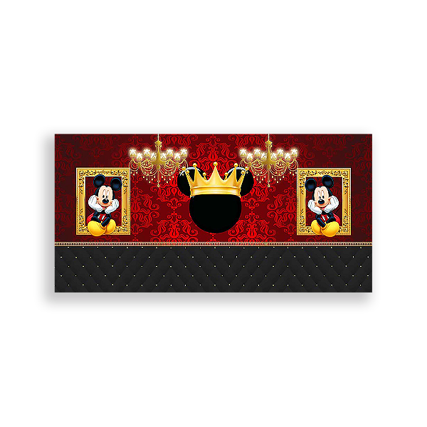 Painel Retangular - Mickey Mouse - Sublimado 3D