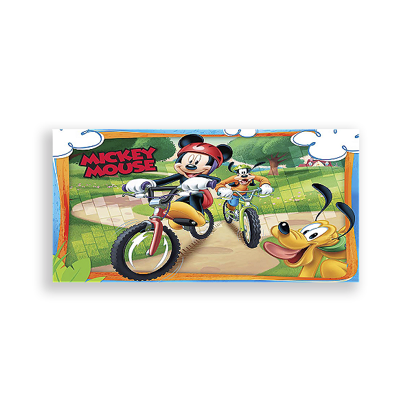 Painel Retangular - Mickey Mouse - Sublimado 3D