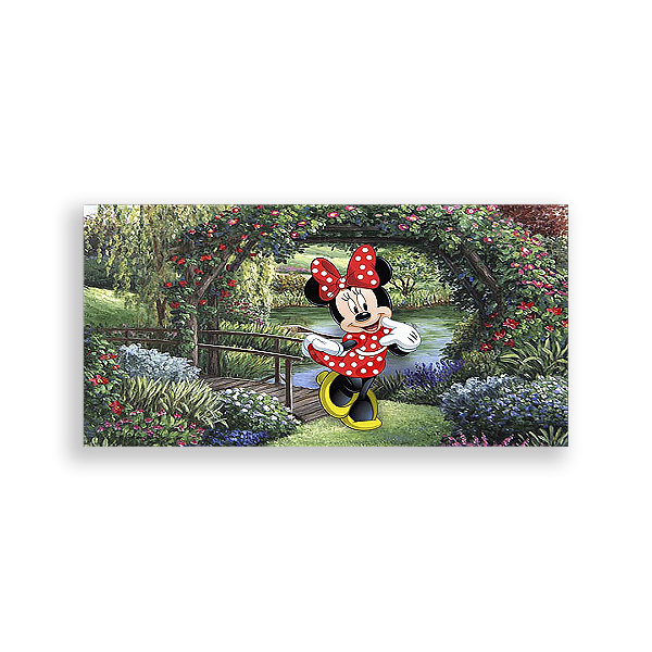 Painel Retangular - Minnie Vermelha - Sublimado 3D
