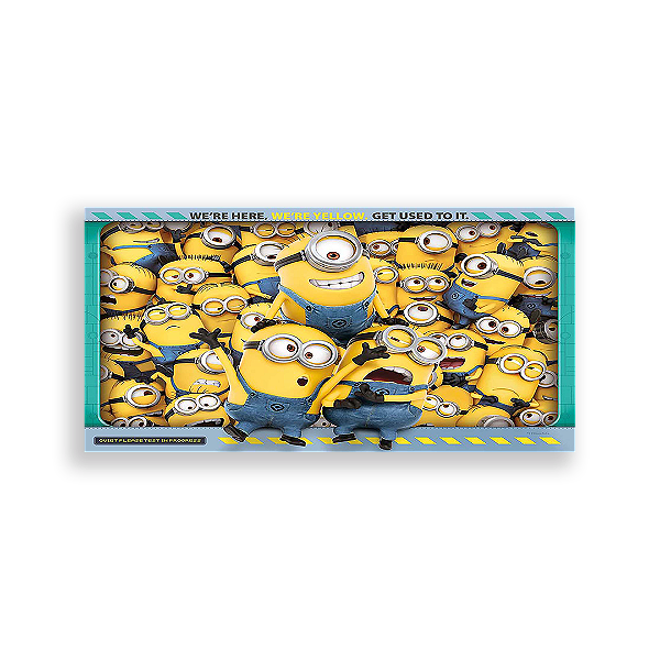 Painel Retangular - Minnions - Sublimado 3D