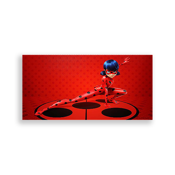 Painel Retangular - Miraculous - Sublimado 3D