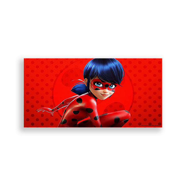 Painel Retangular - Miraculous - Sublimado 3D