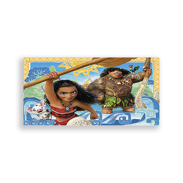 Painel Retangular - Moana - Sublimado 3D