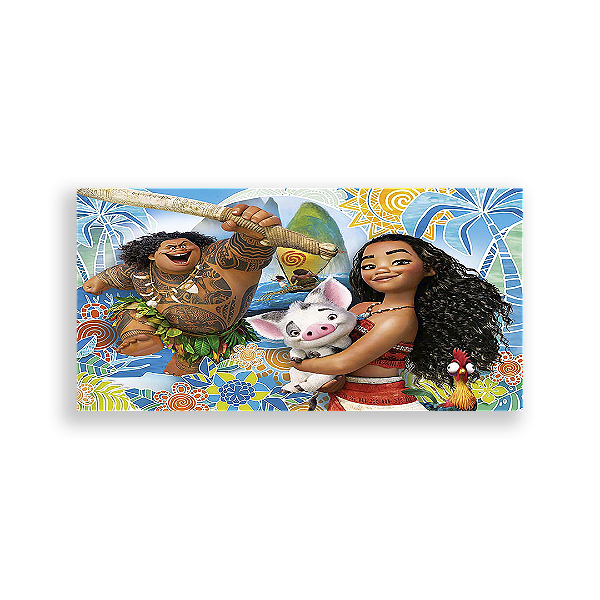 Painel Retangular - Moana - Sublimado 3D