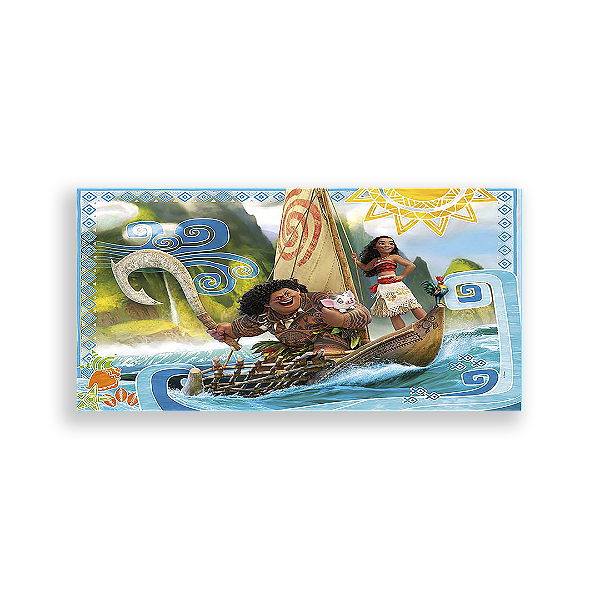 Painel Retangular - Moana - Sublimado 3D