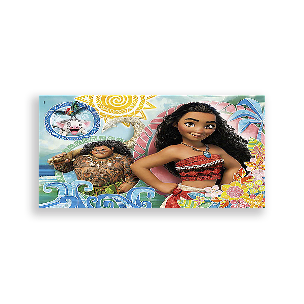 Painel Retangular - Moana - Sublimado 3D