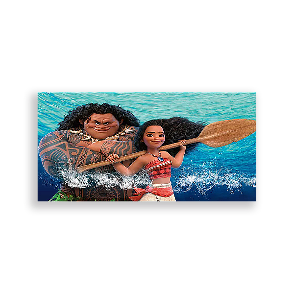Painel Retangular - Moana - Sublimado 3D