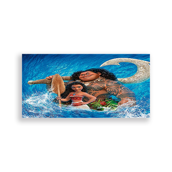 Painel Retangular - Moana - Sublimado 3D