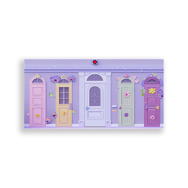 Painel Retangular - Monstros Sa - Sublimado 3D