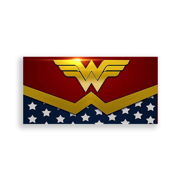 Painel Retangular - Mulher Maravilha - Sublimado 3D