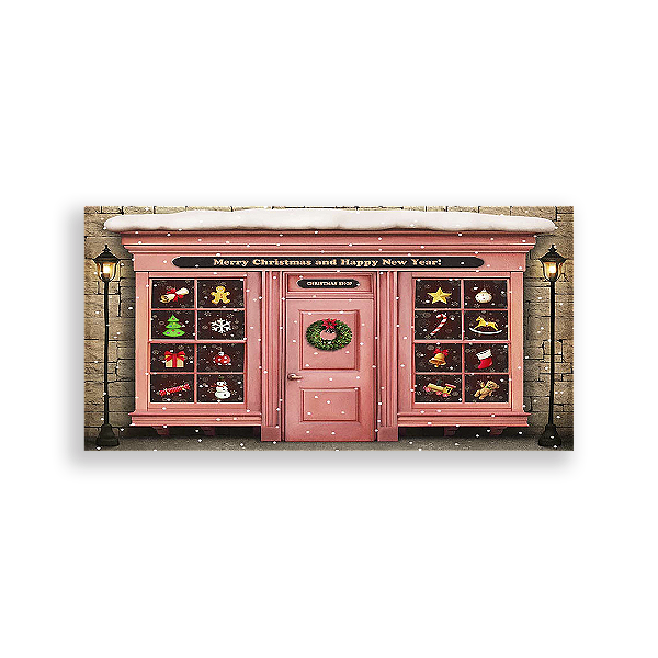 Painel Retangular - Natal - Sublimado 3D