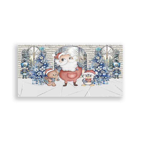Painel Retangular - Natal - Sublimado 3D