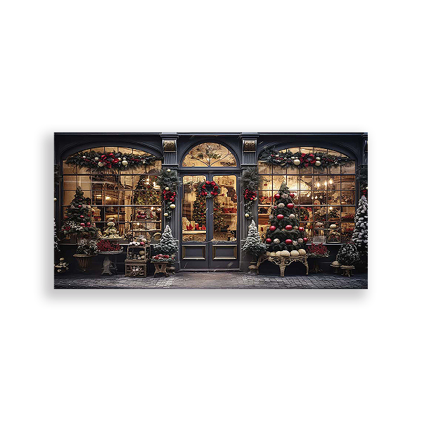 Painel Retangular - Natal - Sublimado 3D