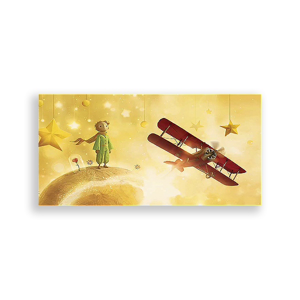 Painel Retangular - O Pequeno Principe - Sublimado 3D