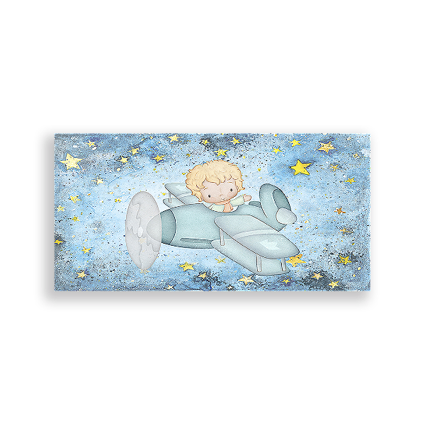 Painel Retangular - O Pequeno Principe - Sublimado 3D