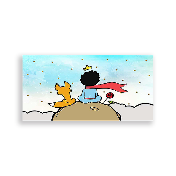 Painel Retangular - O Pequeno Principe - Sublimado 3D