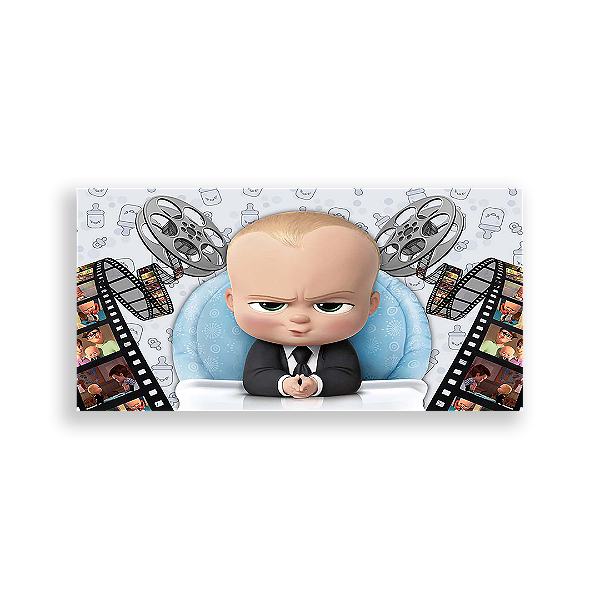 Painel Retangular - O Poderoso Chefinho - Sublimado 3D