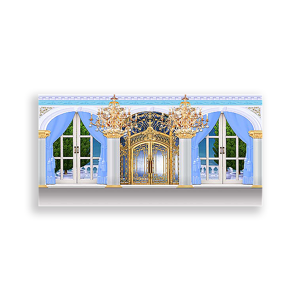 Painel Retangular - Palácio - Sublimado 3D