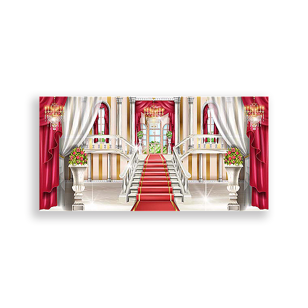 Painel Retangular - Palácio - Sublimado 3D