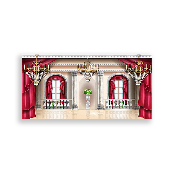 Painel Retangular - Palácio - Sublimado 3D