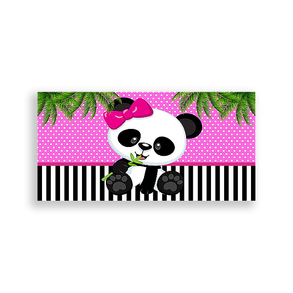 Painel Retangular - Pandas - Sublimado 3D
