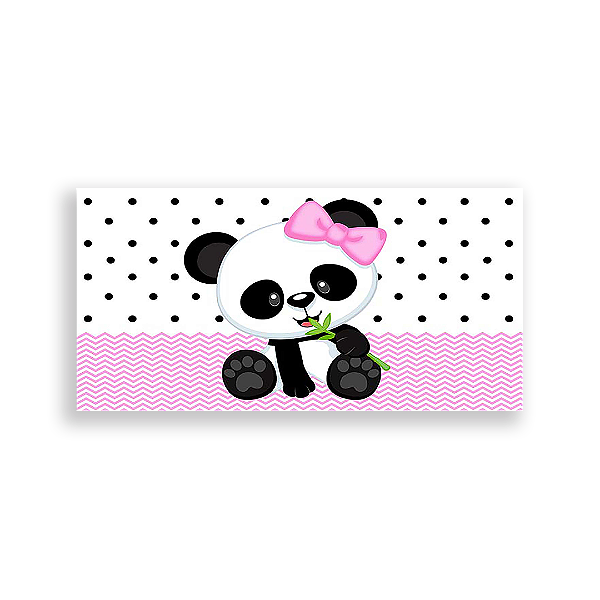 Painel Retangular - Pandas - Sublimado 3D