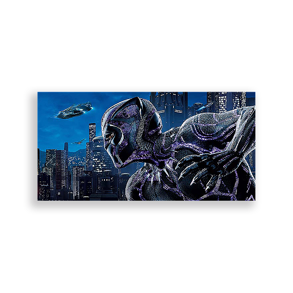 Painel Retangular - Pantera Negra - Sublimado 3D