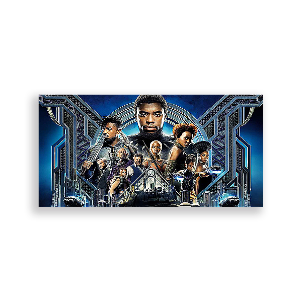 Painel Retangular - Pantera Negra - Sublimado 3D