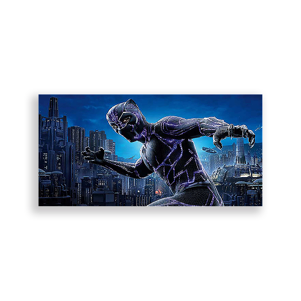 Painel Retangular - Pantera Negra - Sublimado 3D