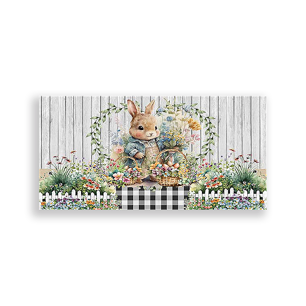 Painel Retangular - Pascoa - Sublimado 3D