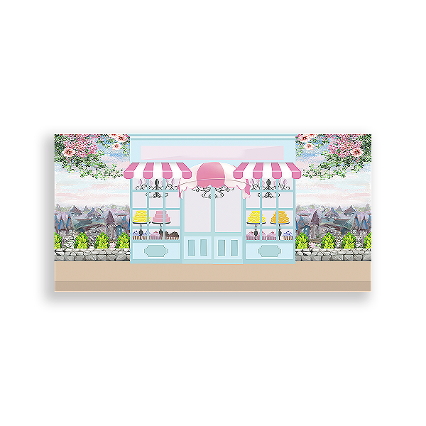 Painel Retangular - Patisserie - Sublimado 3D